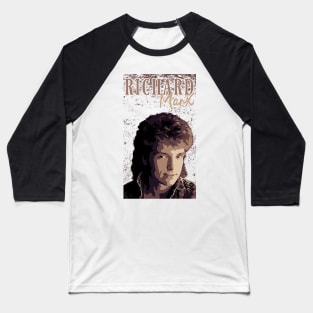 Richard Marx // 80s// Brown vintage Baseball T-Shirt